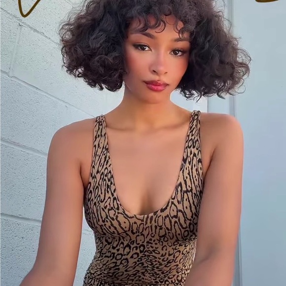 Leopard Print Jumpsuit - Picture 3 of 3